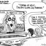 kevin miller cartoon- anne coulter drag queen